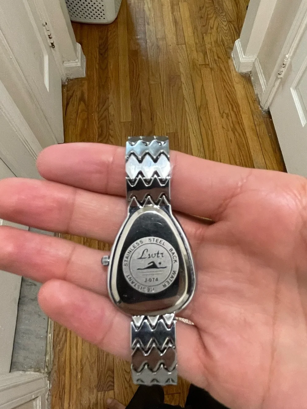 Classic Silver Teardrop Stainless Steel Watch - Silver